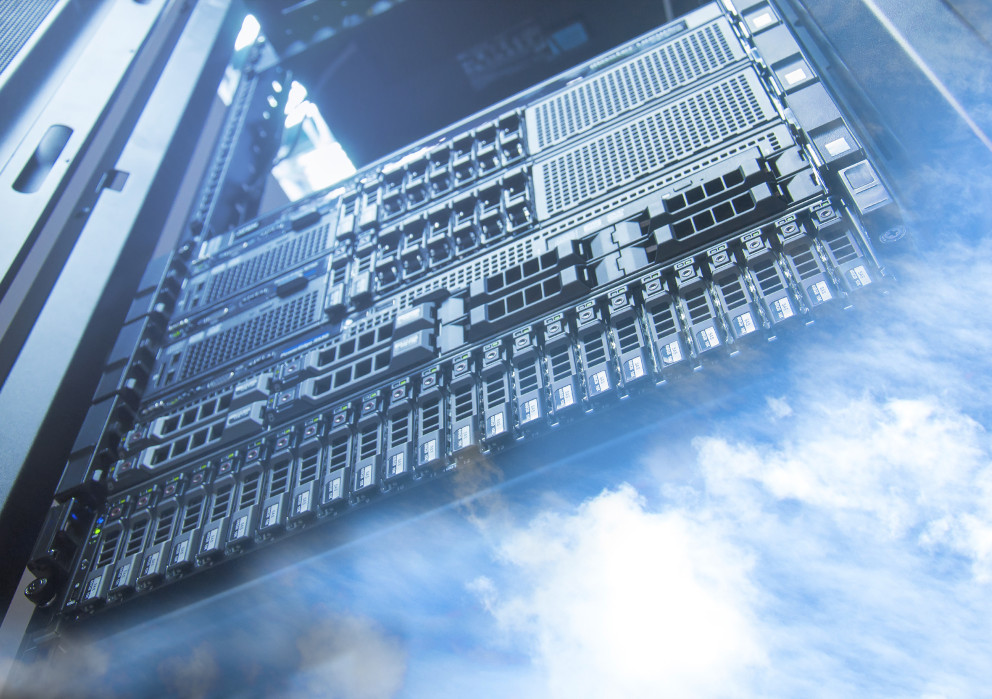 Serverraum mit IT-Infrastruktur